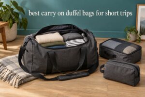 best carry on duffel bags for short trips