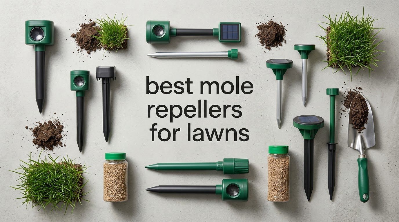 best mole repellers for lawns