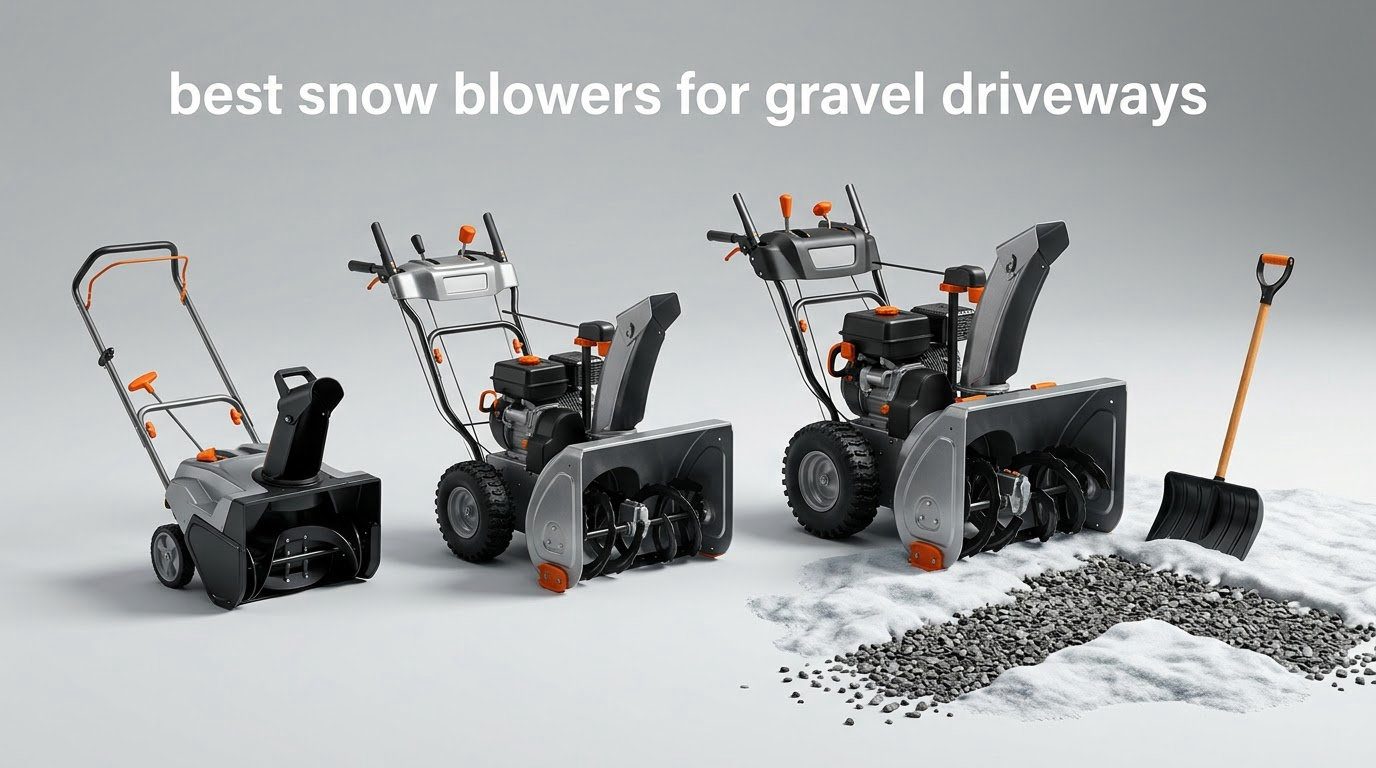 best snow blowers for gravel driveways