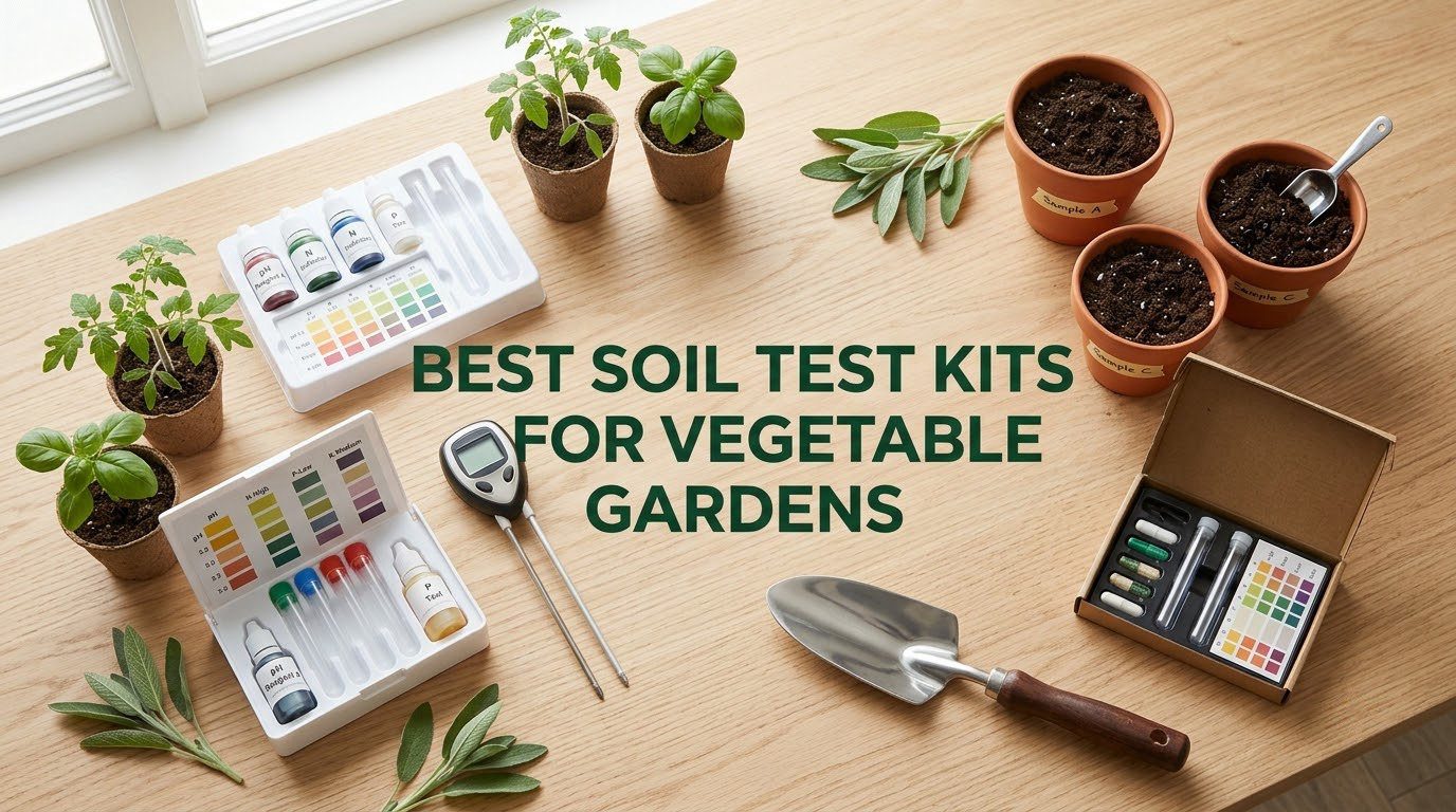 best soil test kits for vegetable gardens