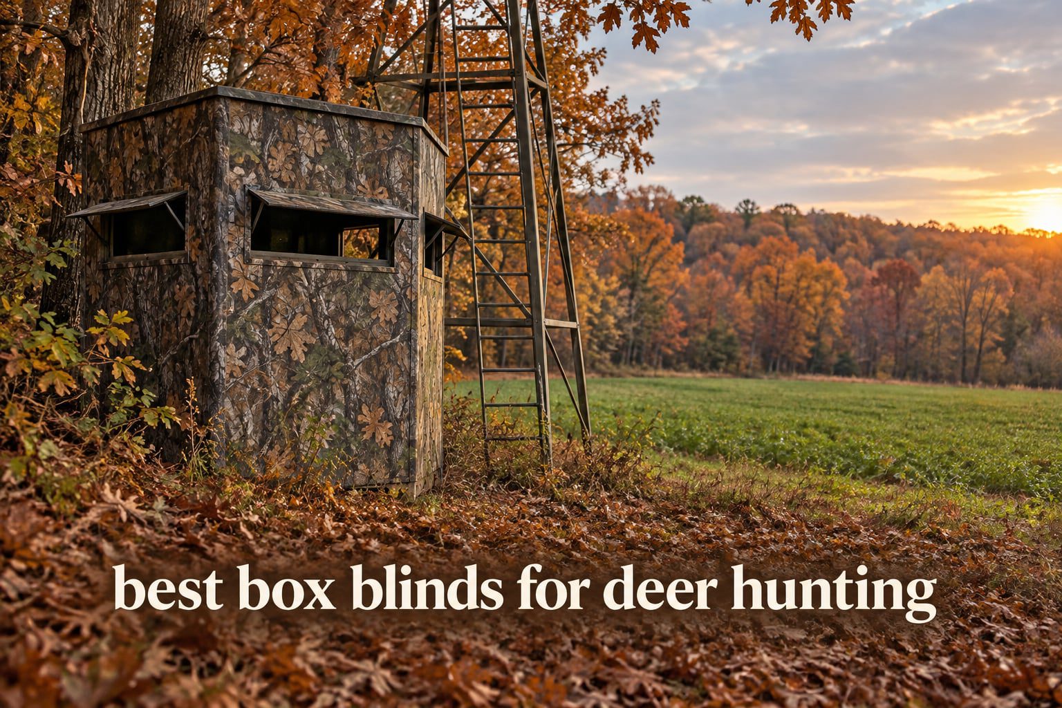best box blinds for deer hunting