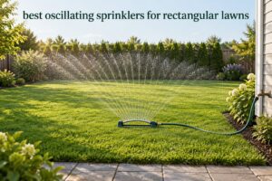 best oscillating sprinklers for rectangular lawns