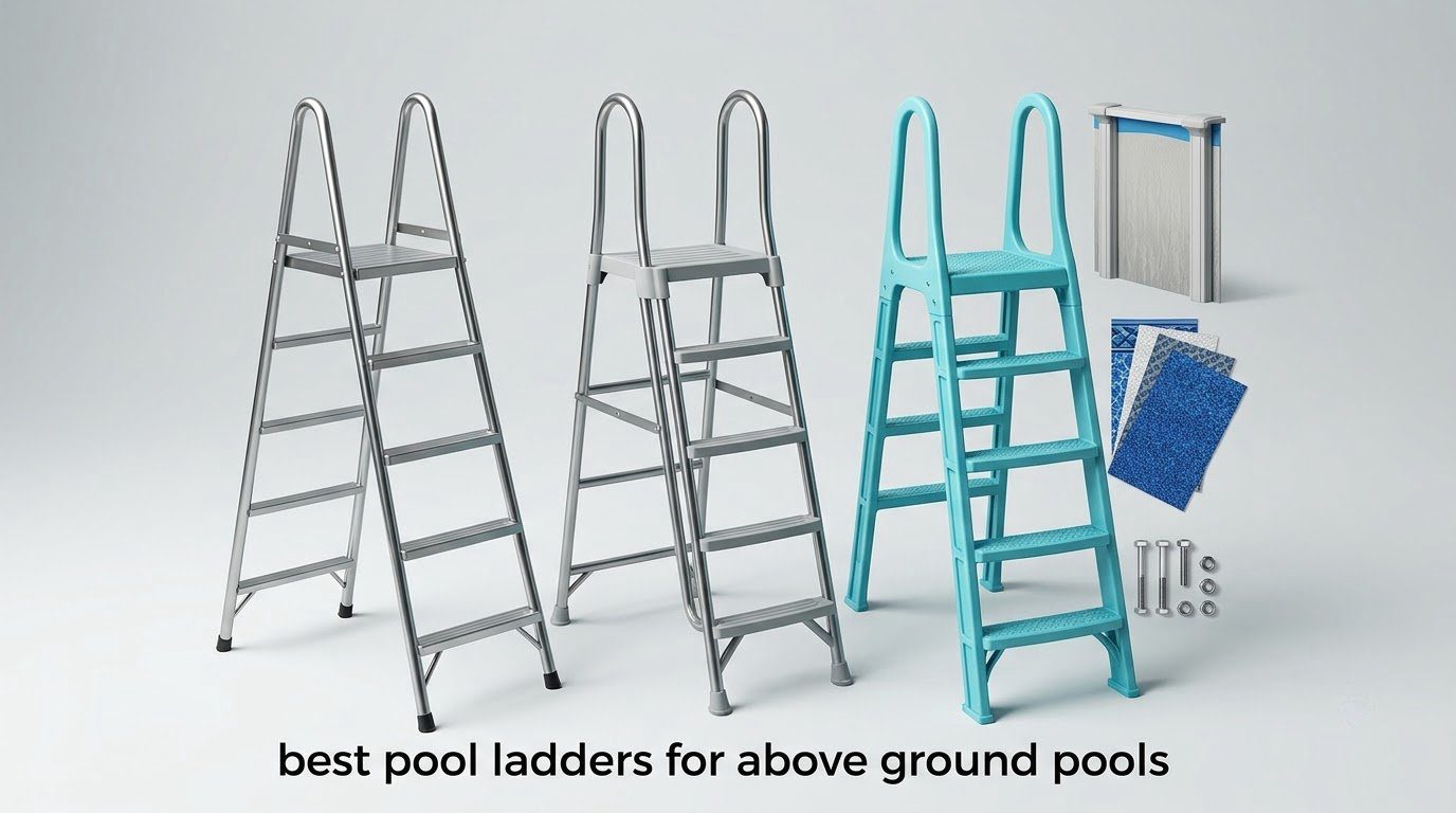 best pool ladders for above ground pools