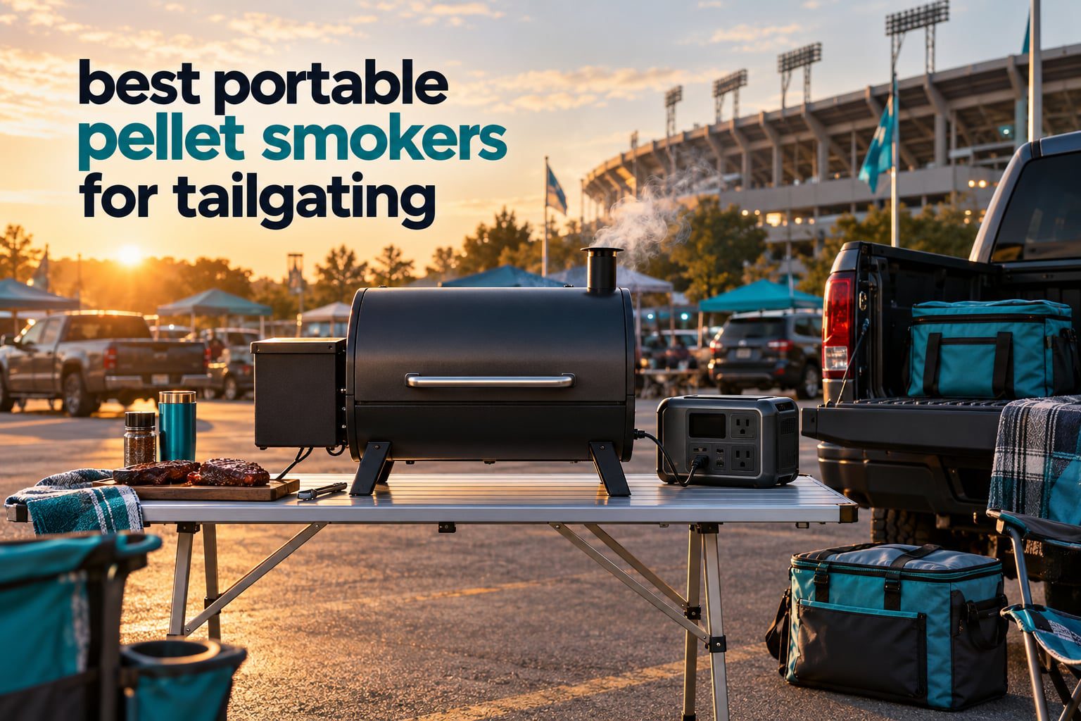 best portable pellet smokers for tailgating