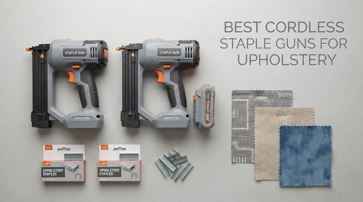 best cordless staple guns for upholstery