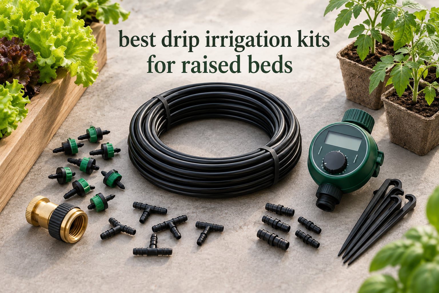 best drip irrigation kits for raised beds
