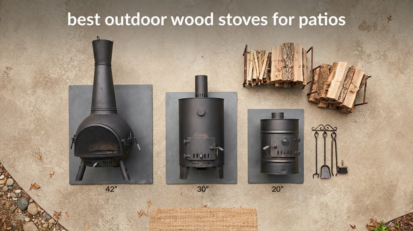 best outdoor wood stoves for patios