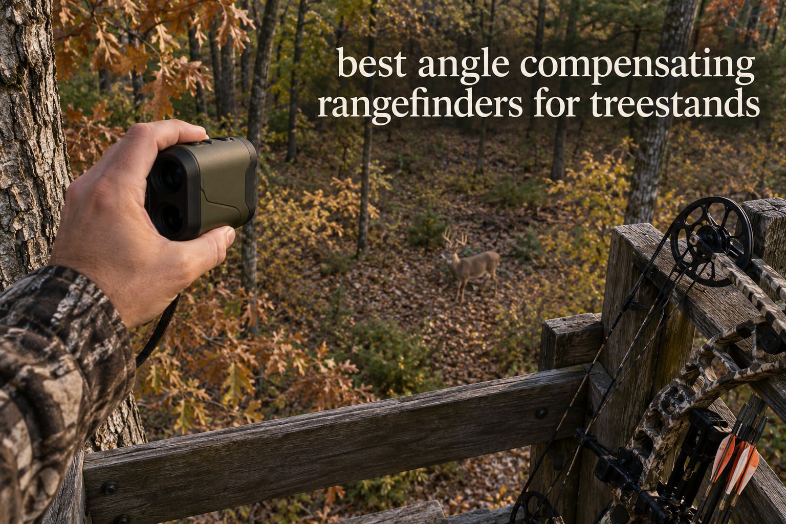 best angle compensating rangefinders for treestands