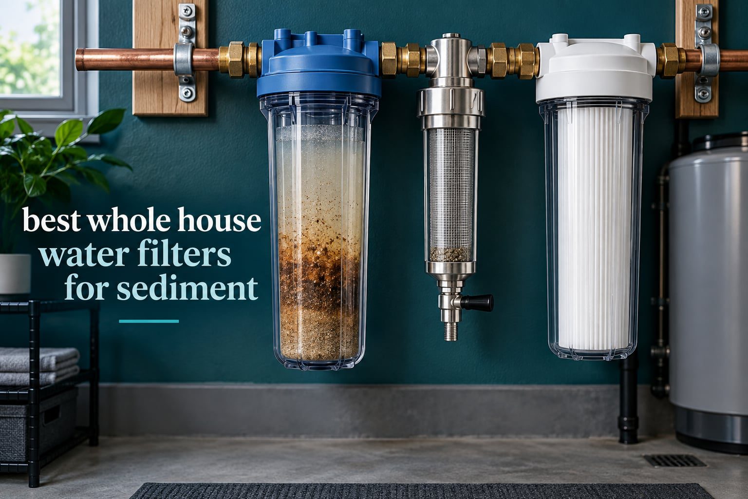 best whole house water filters for sediment