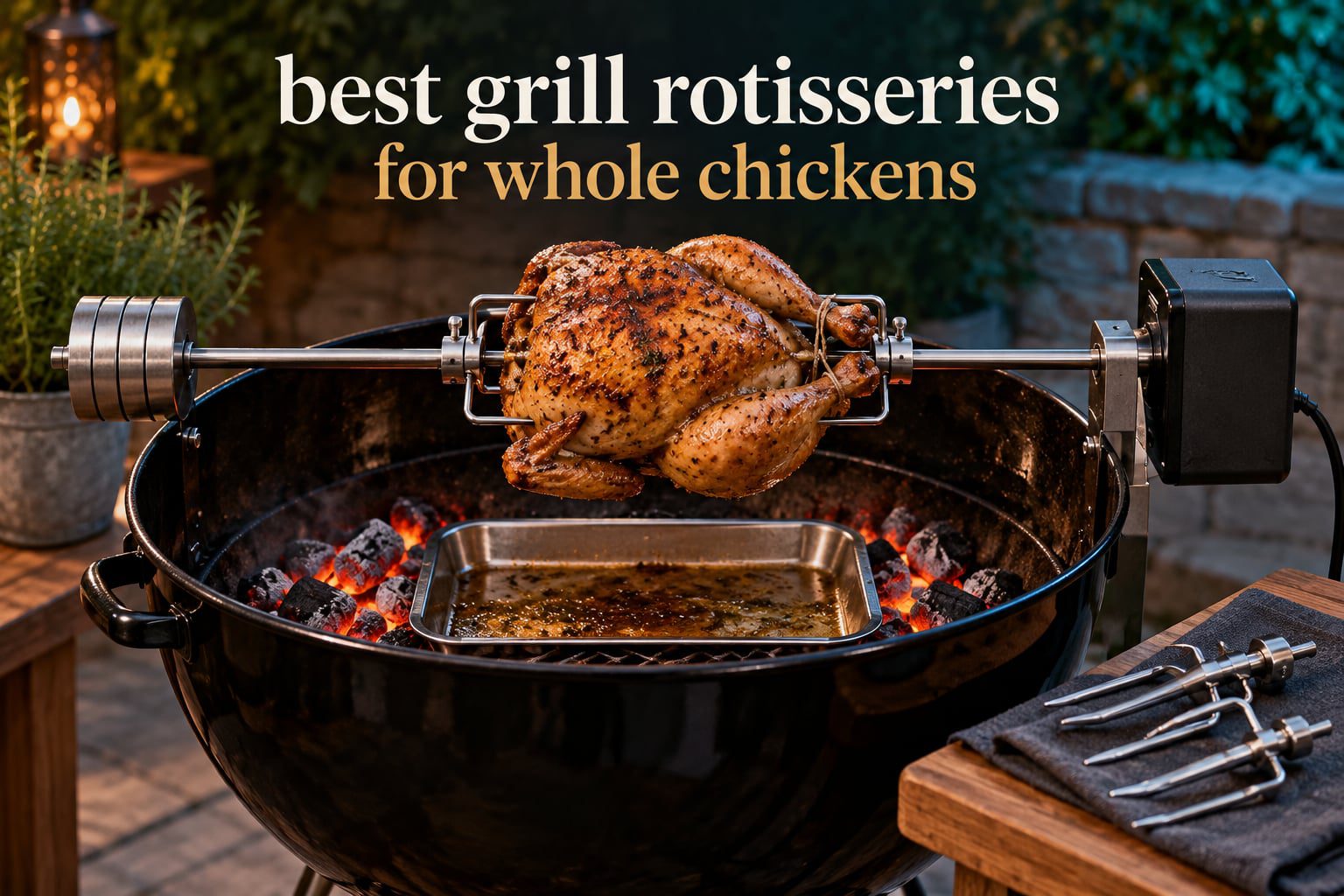 best grill rotisseries for whole chickens