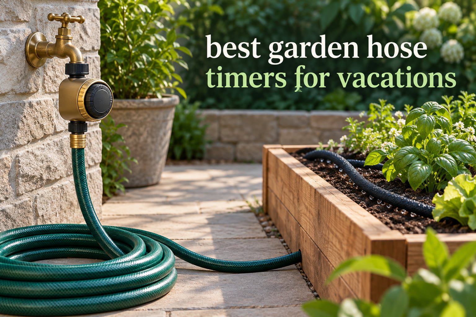 best garden hose timers for vacations