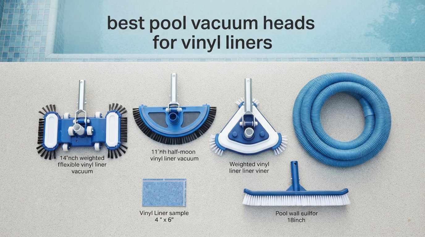 best pool vacuum heads for vinyl liners
