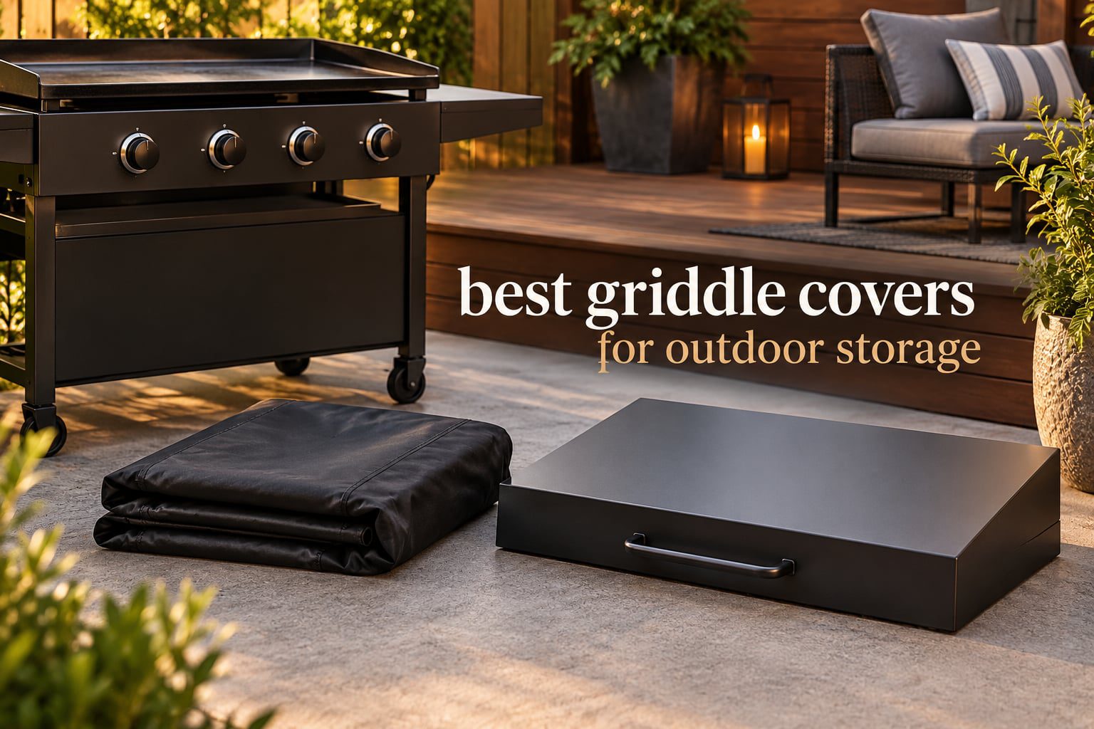 best griddle covers for outdoor storage