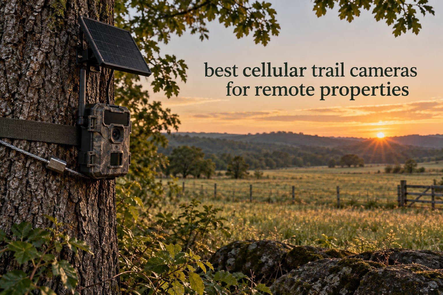 best cellular trail cameras for remote properties