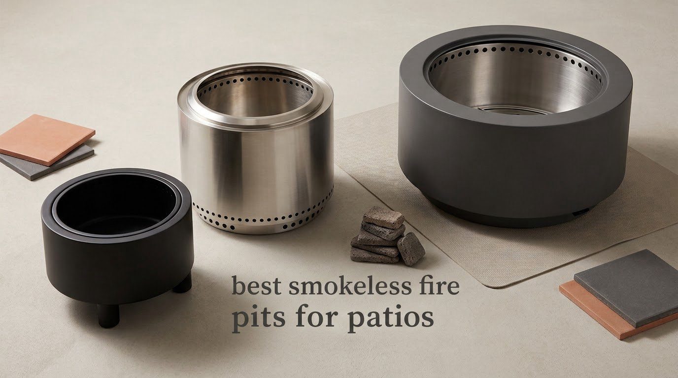 best smokeless fire pits for patios