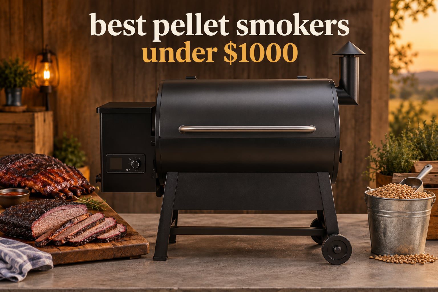 best pellet smokers under $1000