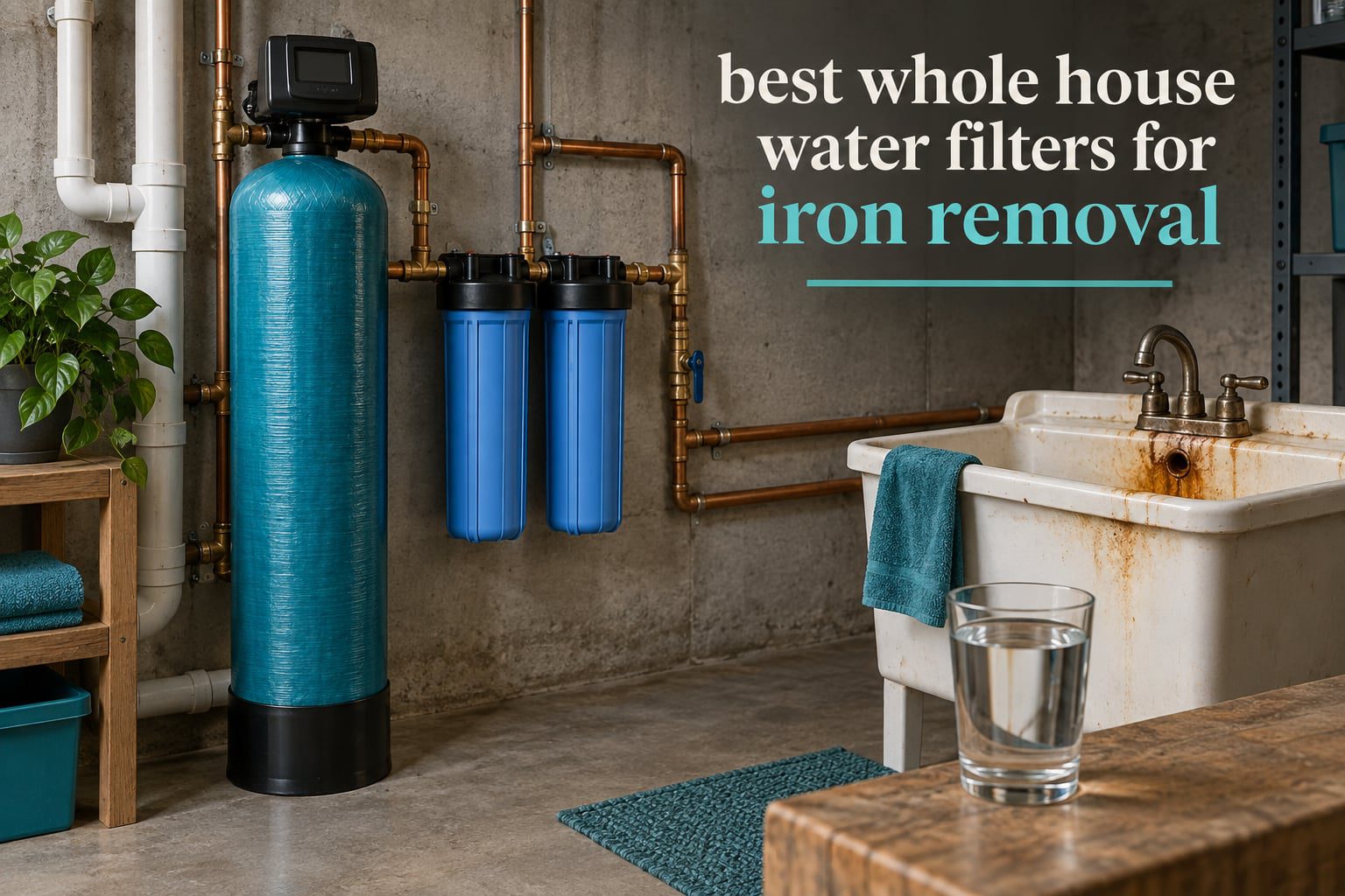 best whole house water filters for iron removal