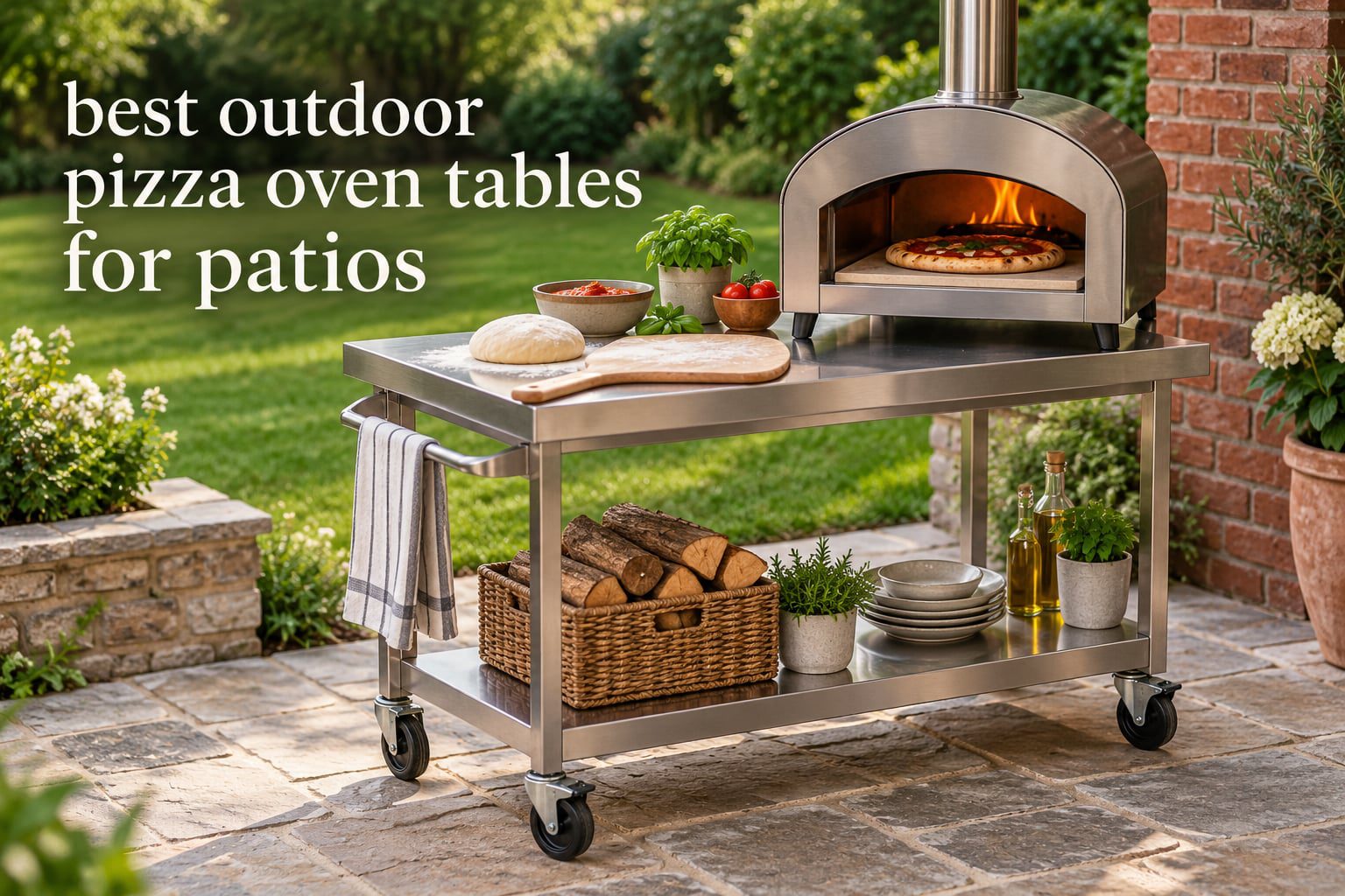 best outdoor pizza oven tables for patios