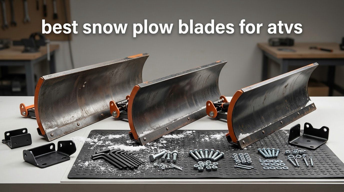 best snow plow blades for atvs