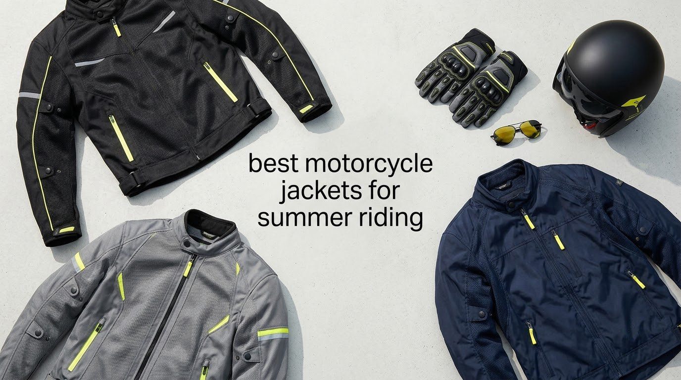 best motorcycle jackets for summer riding