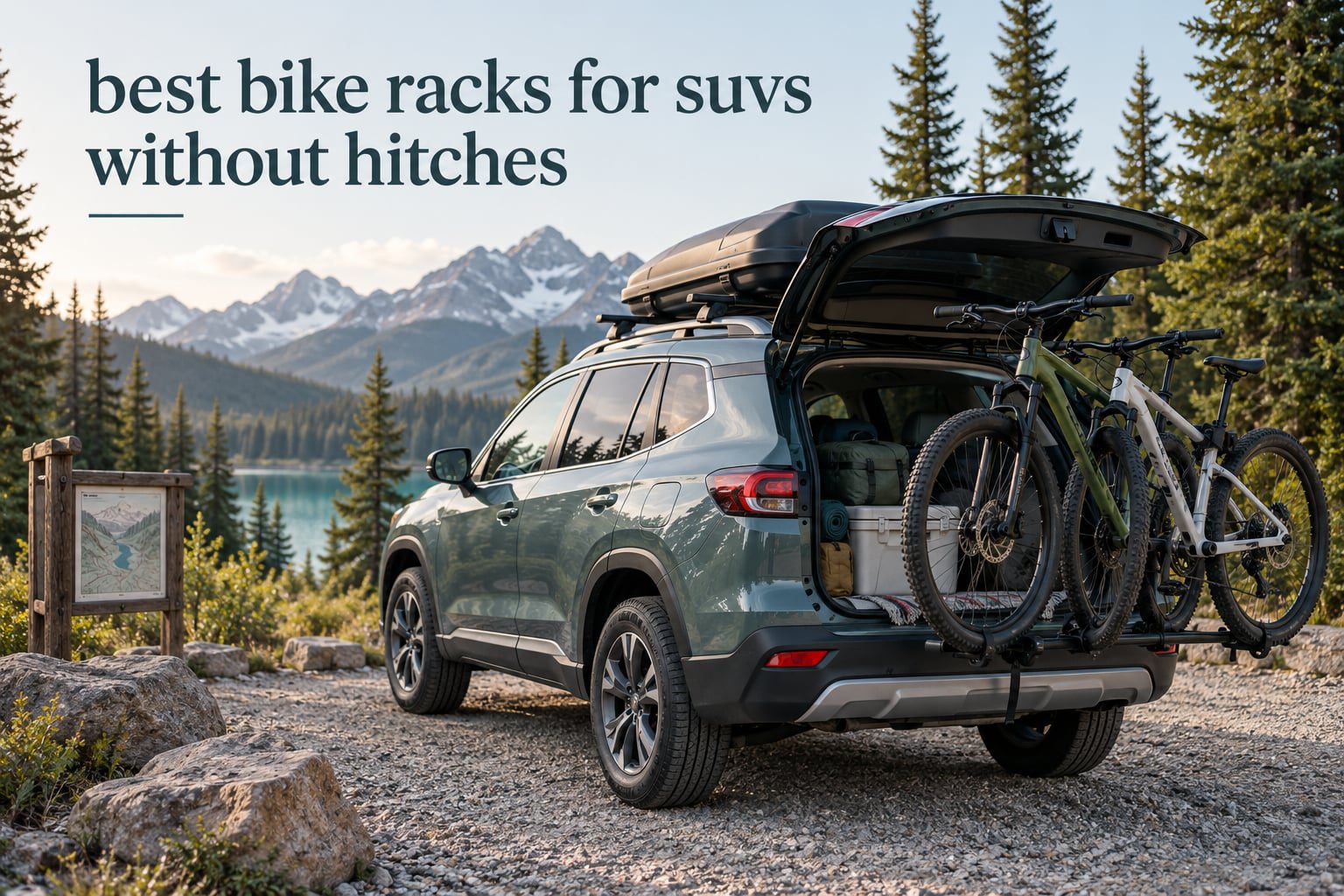 best bike racks for suvs without hitches