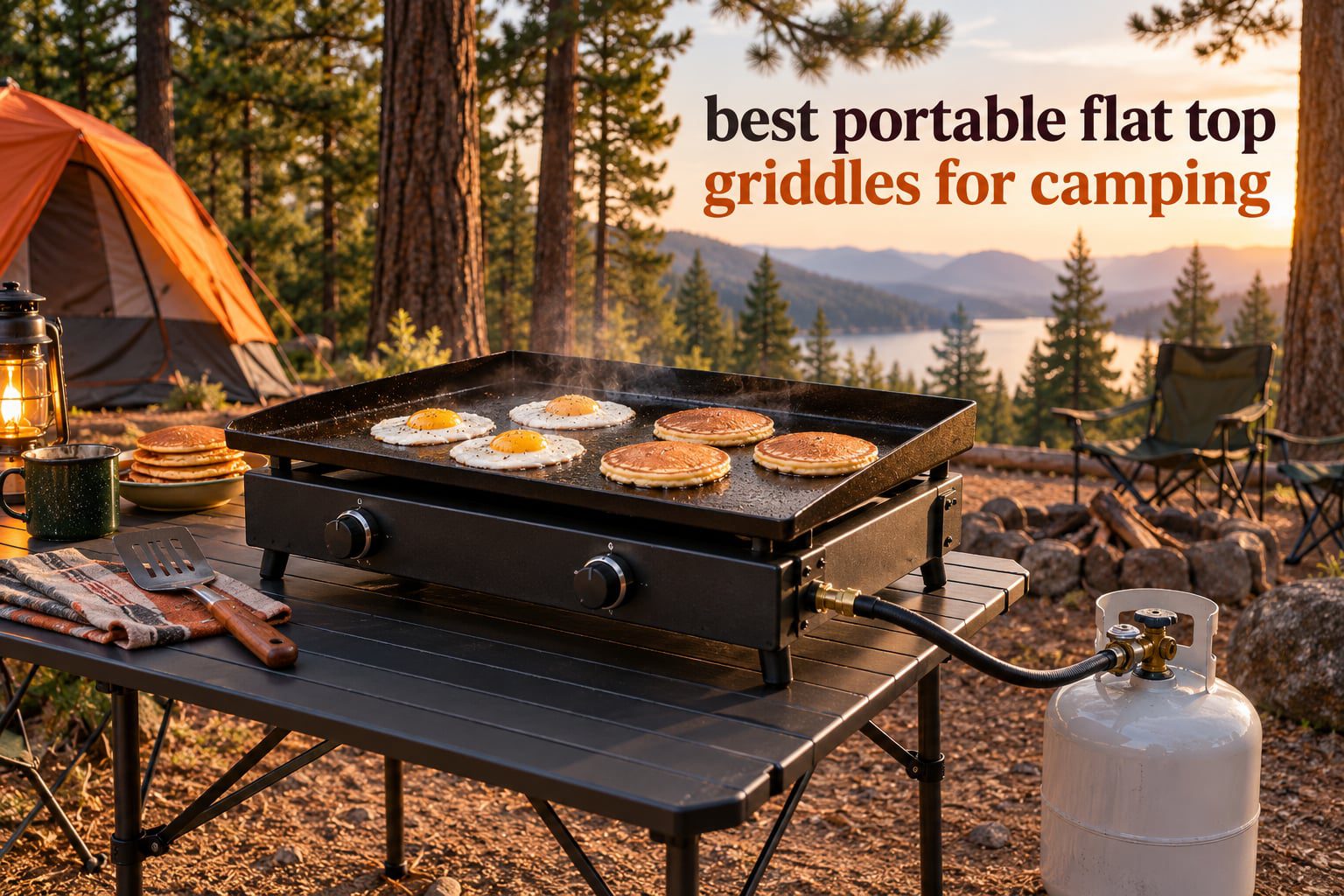 best portable flat top griddles for camping
