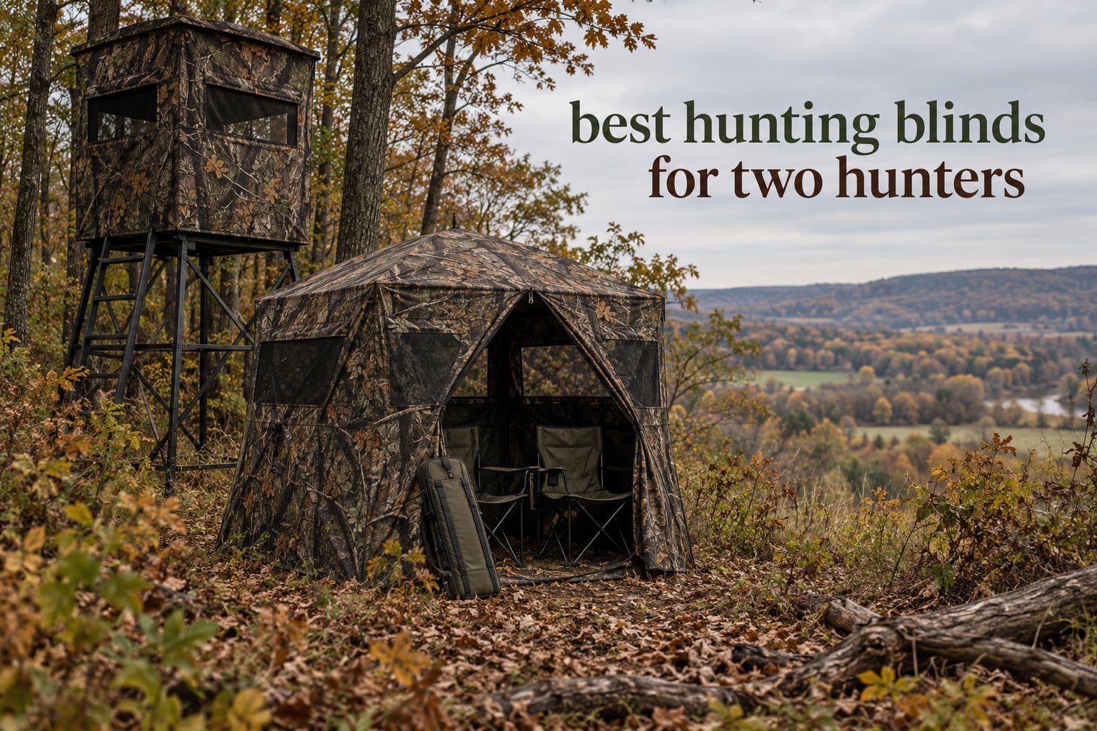 best hunting blinds for two hunters