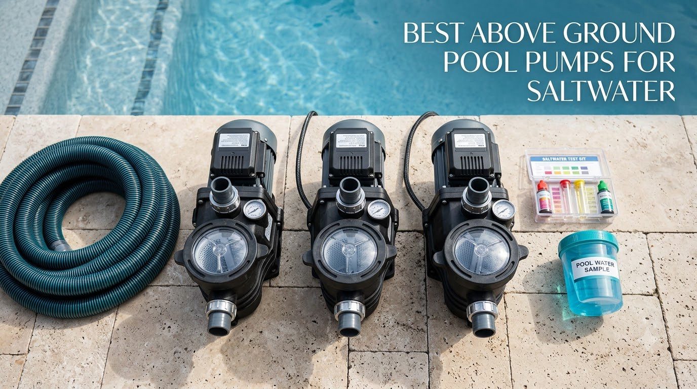 best above ground pool pumps for saltwater