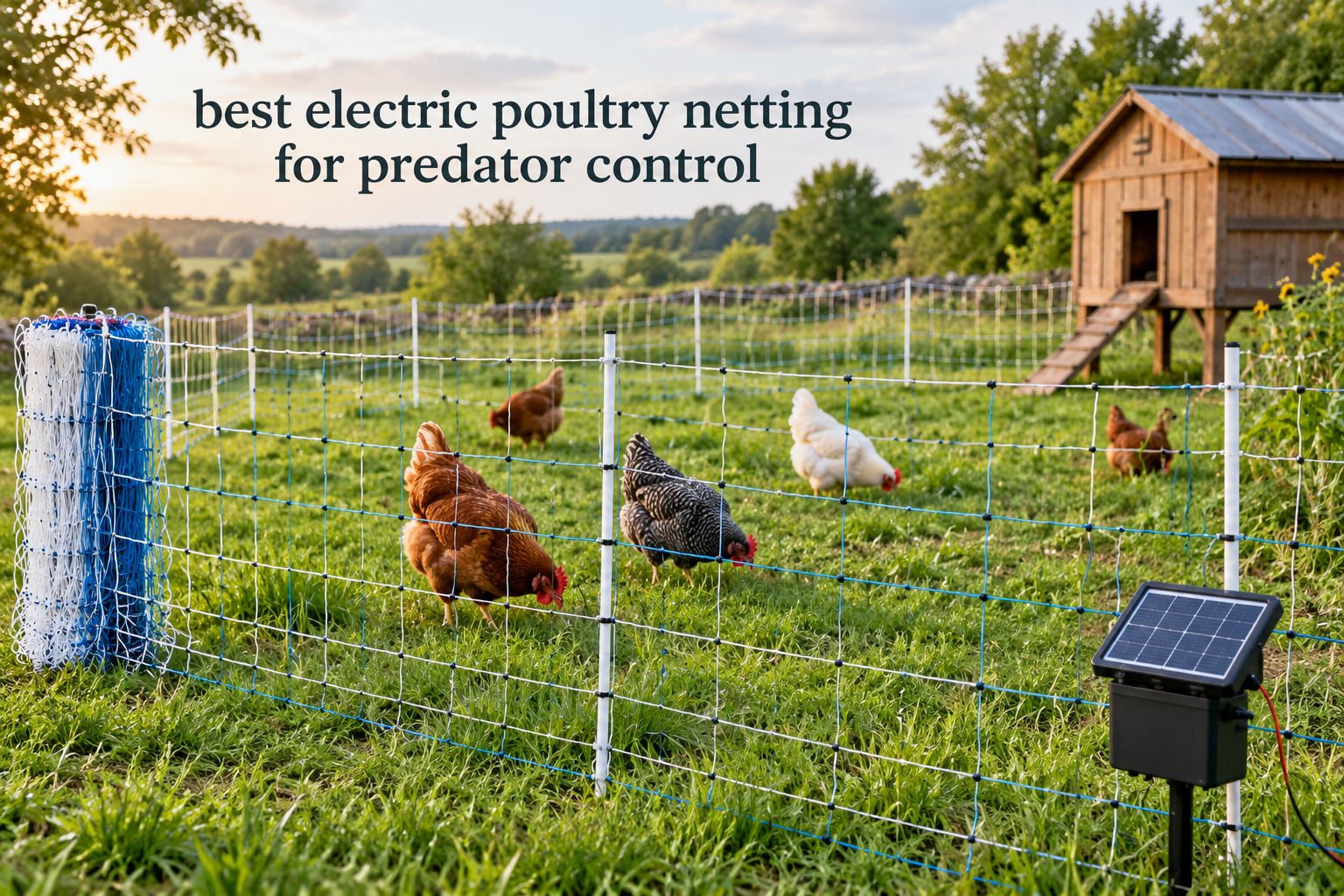 best electric poultry netting for predator control