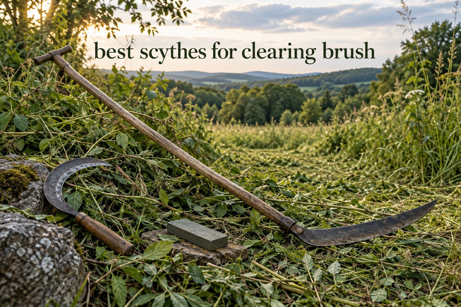 best scythes for clearing brush