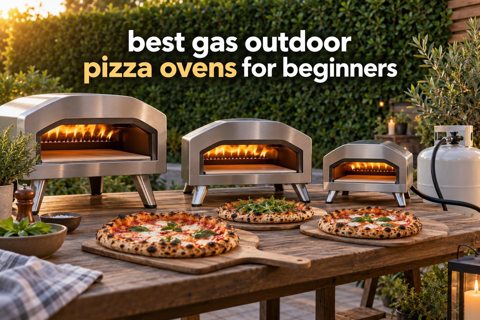 best gas outdoor pizza ovens for beginners