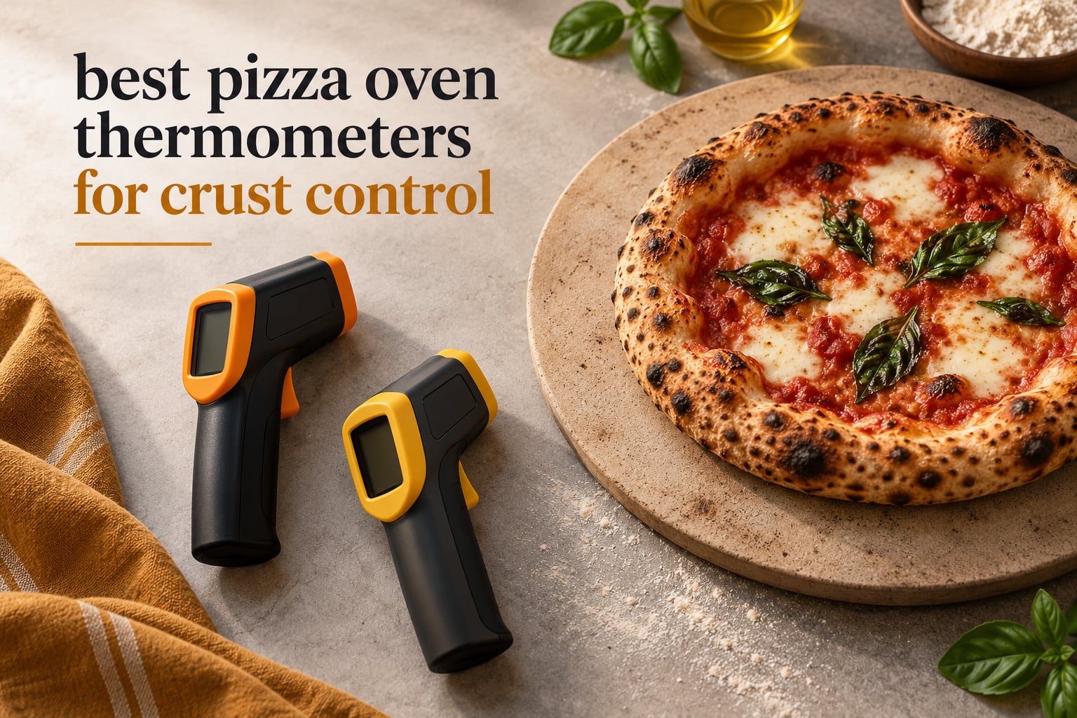 best pizza oven thermometers for crust control