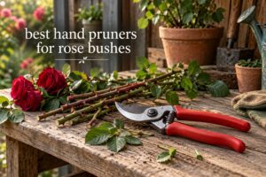best hand pruners for rose bushes