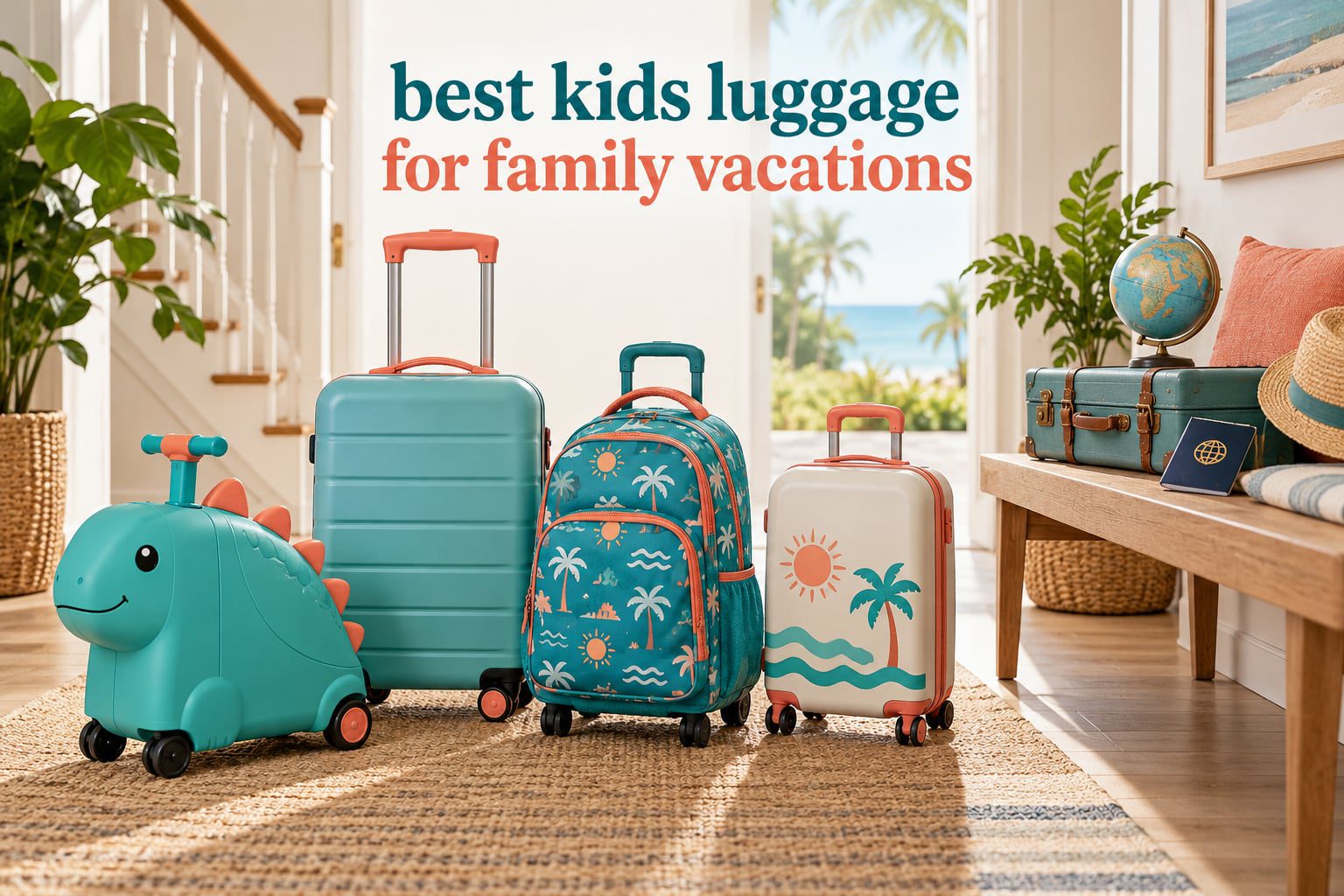 best kids luggage for family vacations