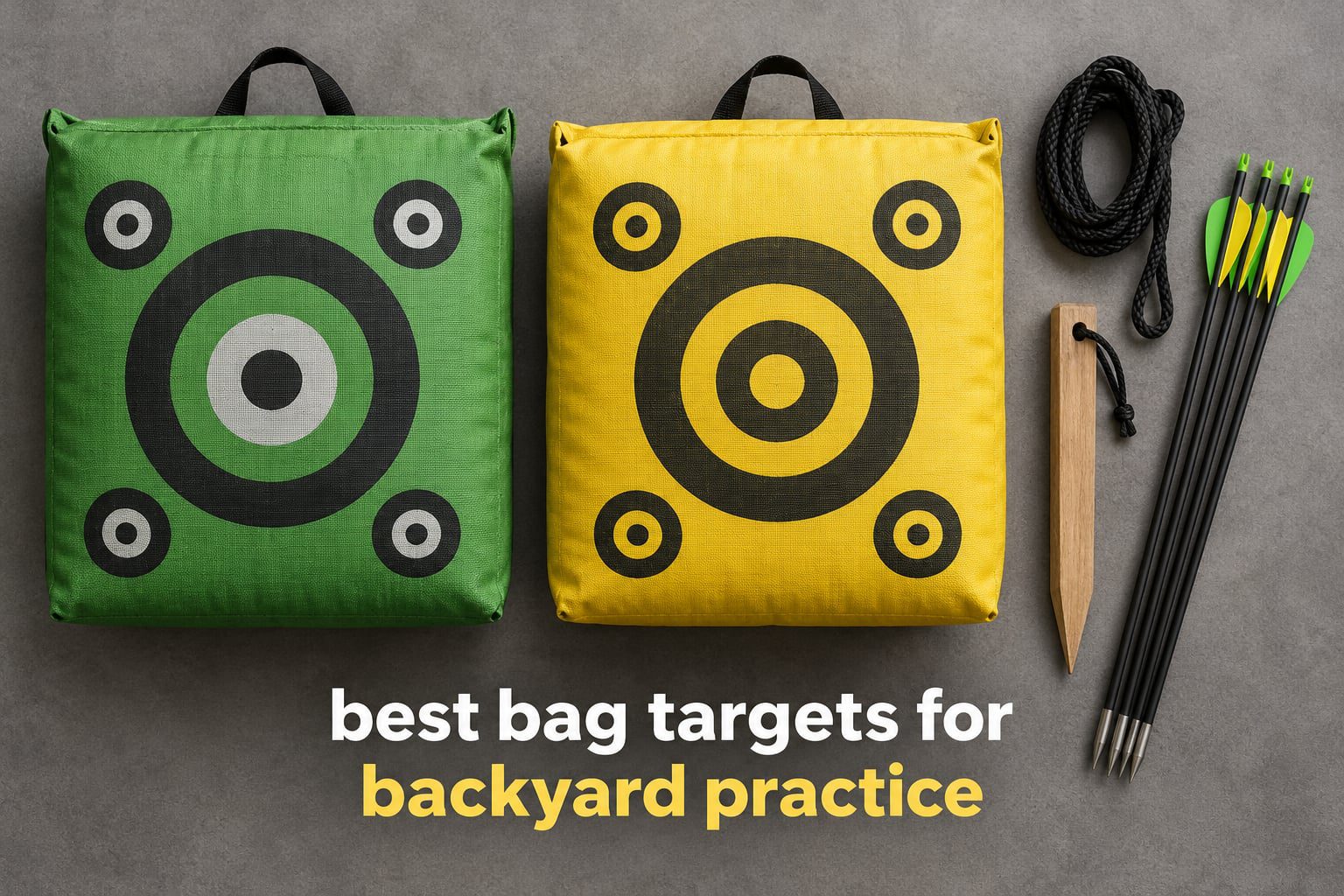 best bag targets for backyard practice