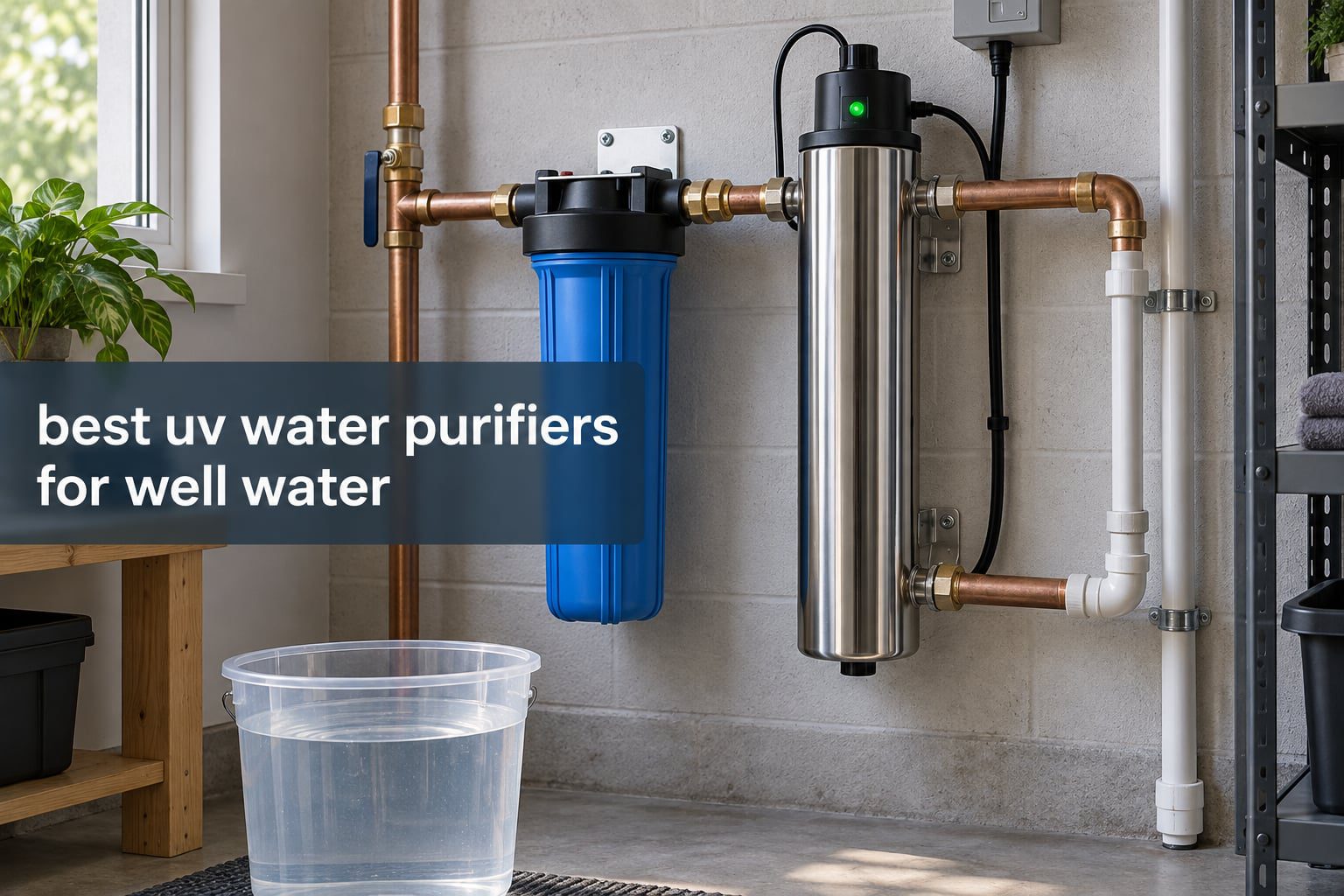 best uv water purifiers for well water