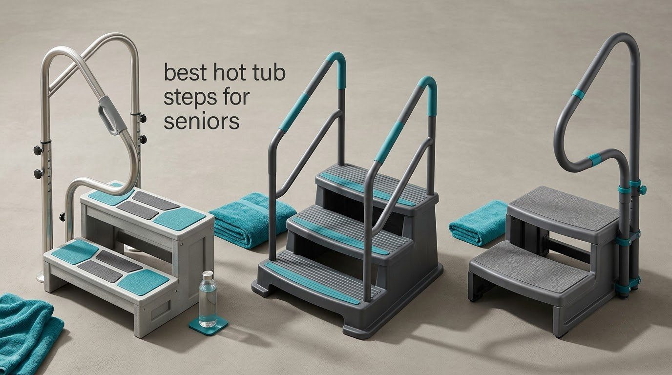 best hot tub steps for seniors