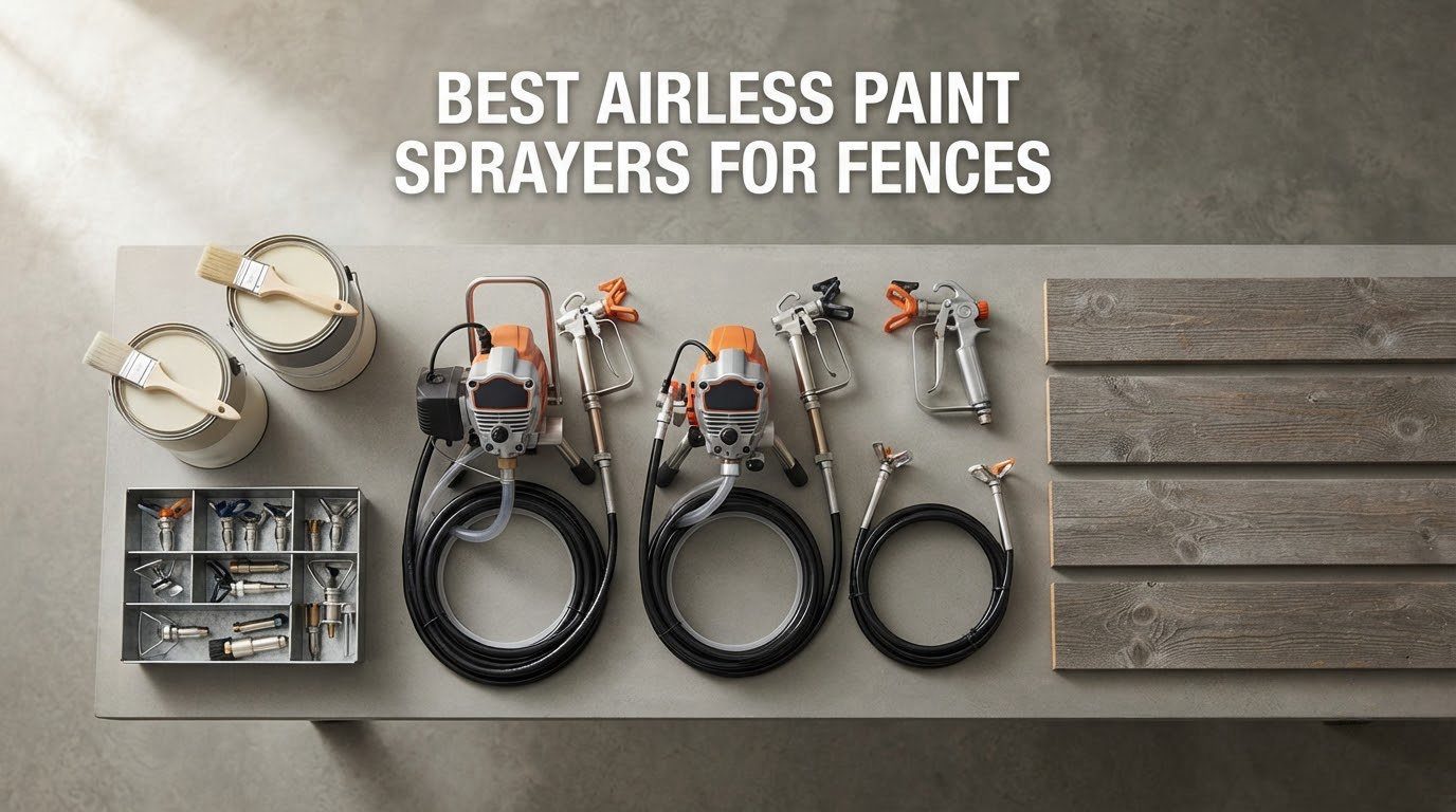 best airless paint sprayers for fences