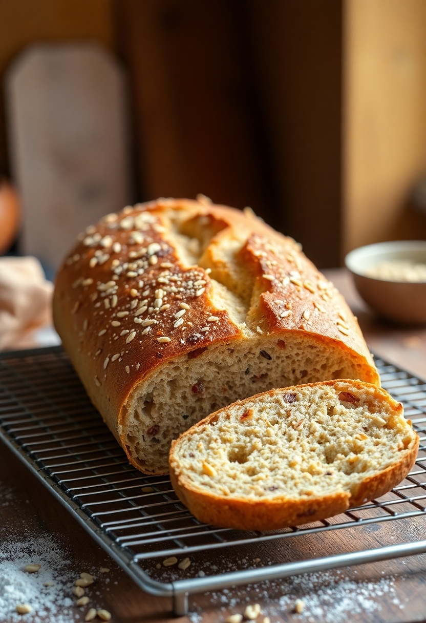 bread with whole grains