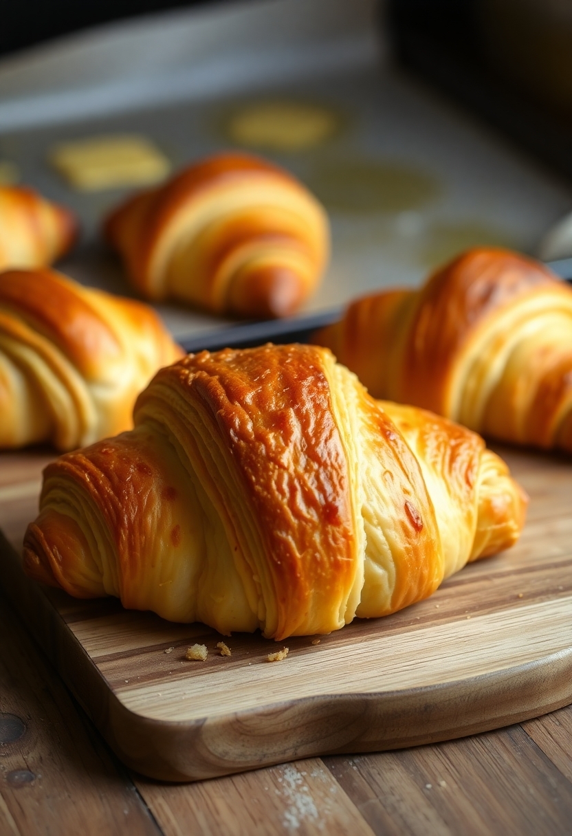 flaky french breakfast pastry
