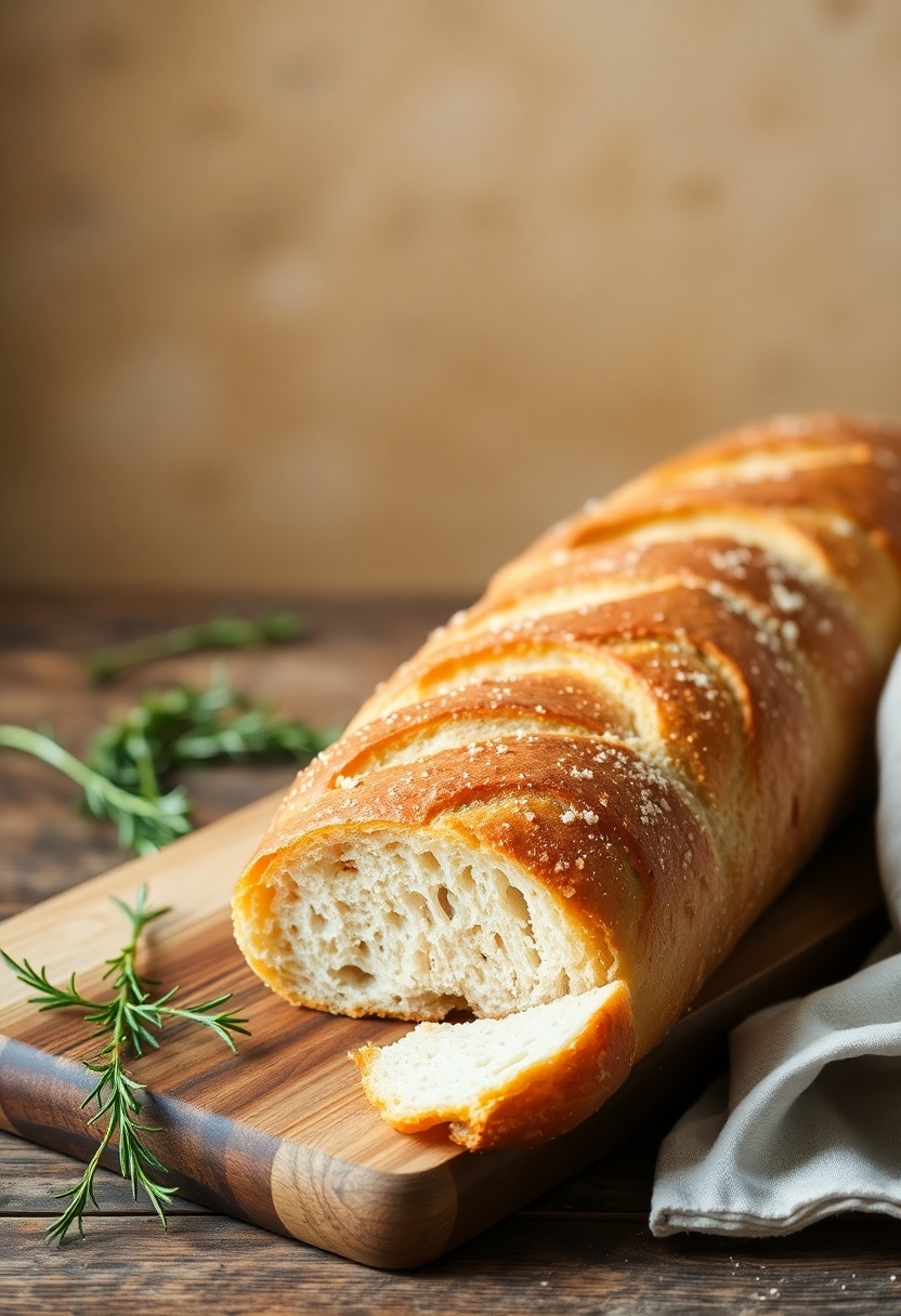 make a french baguette