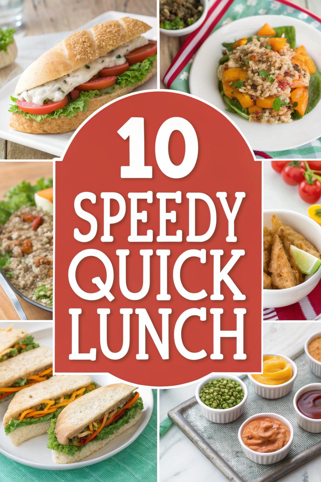 10 Speedy Quick Lunch Recipes: Under 20 Mins!