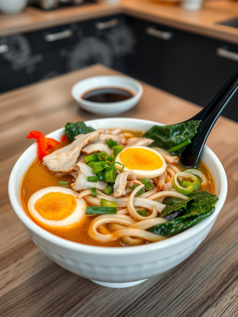 fast asian noodle dish