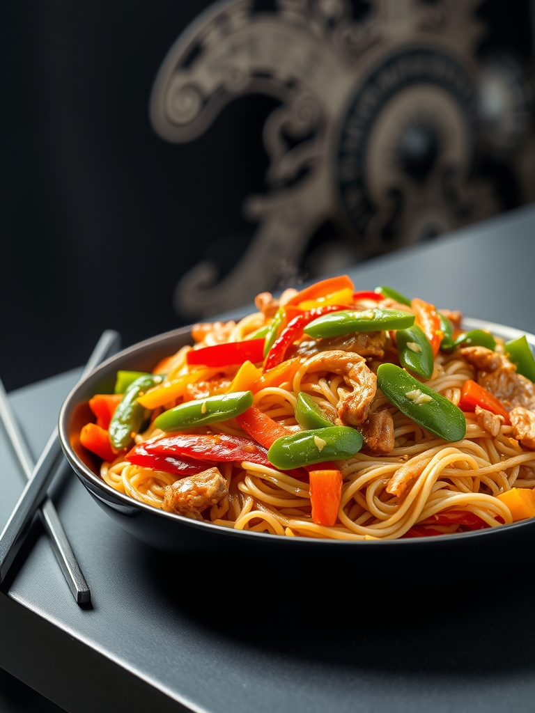 quick asian style meal