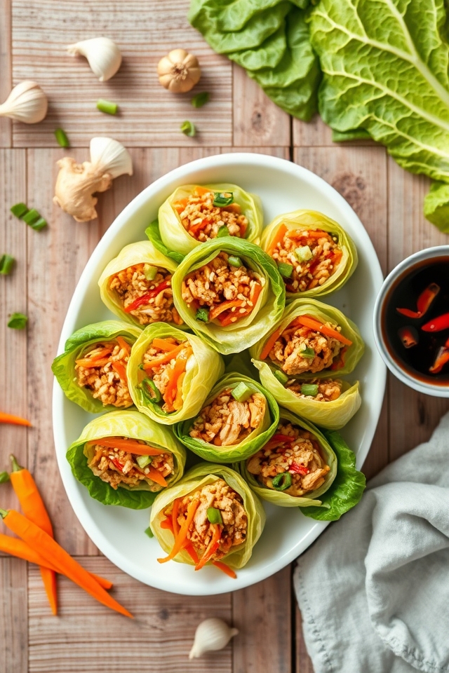 asian cabbage roll ups