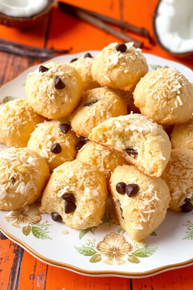 chewy coconut sweet treats