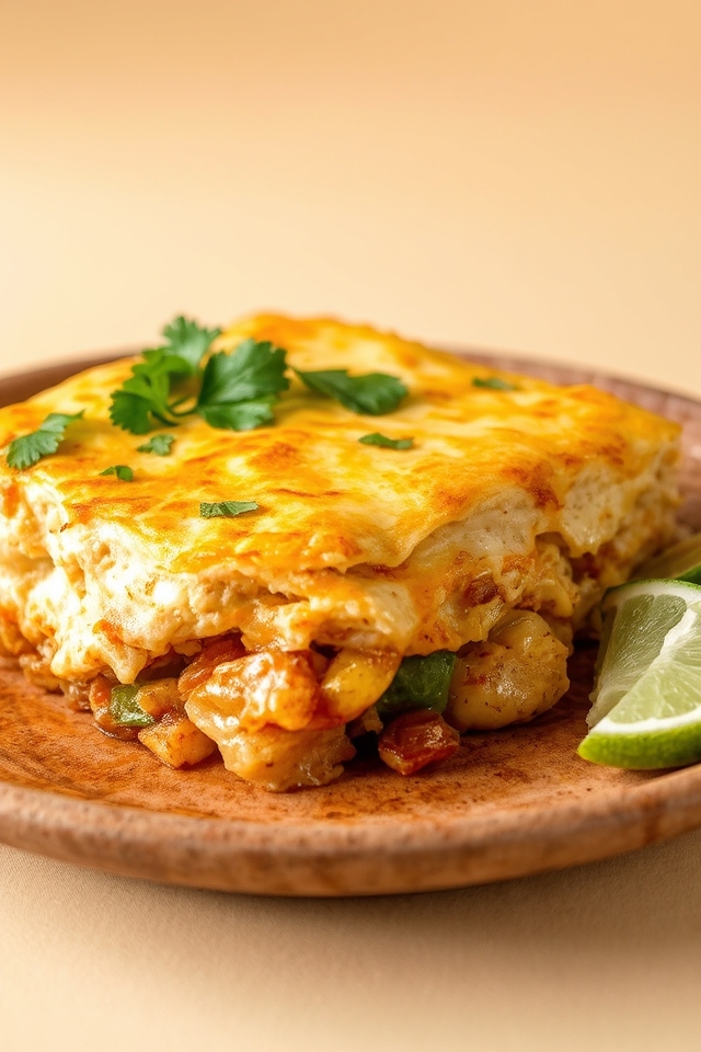 chicken and cheese casserole