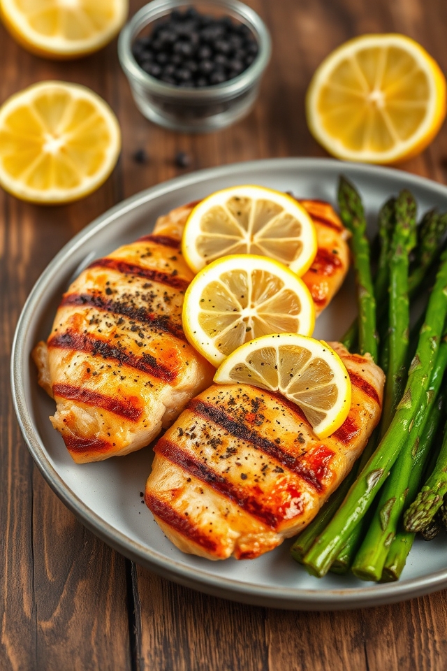 chicken asparagus lemon pepper