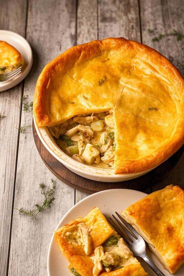 chicken pot pie recipe