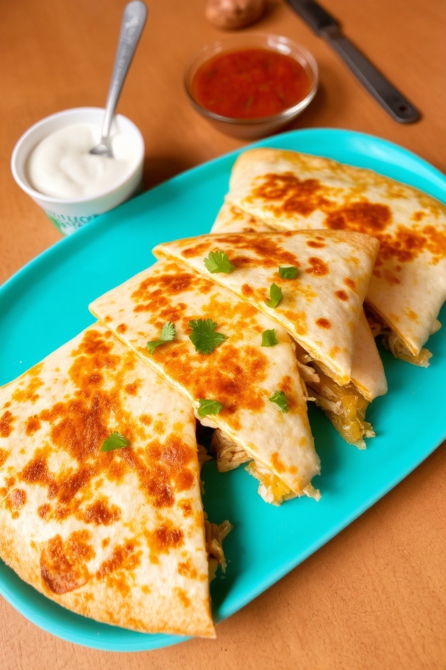 chicken quesadilla easy meal